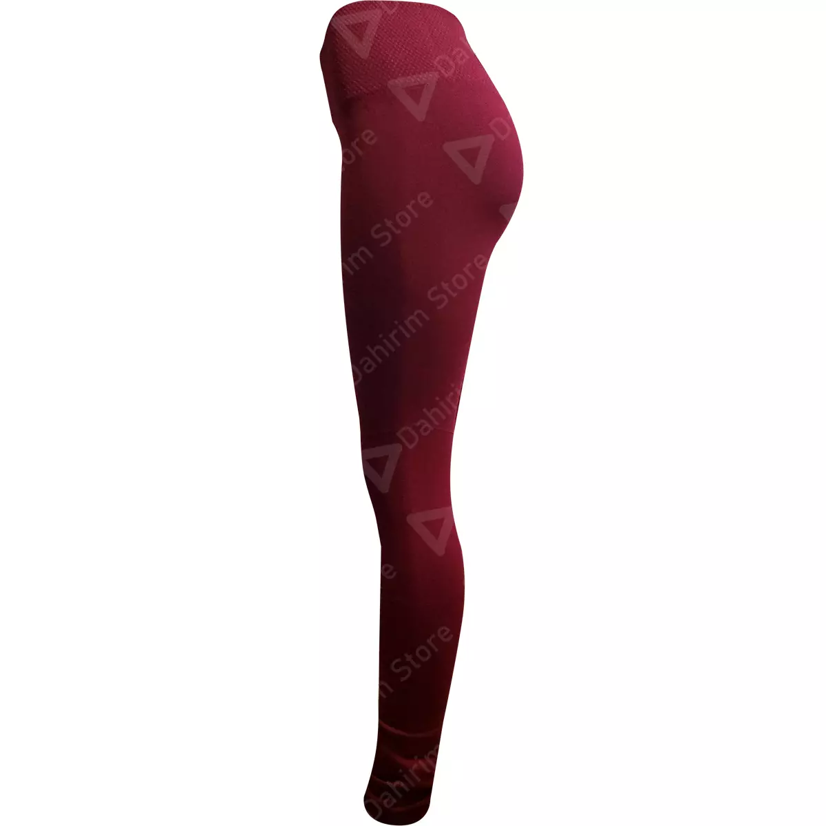BBP Leggins Mallon Licra Mujer Dama Unitalla Pretina Ancha Vino Lateral