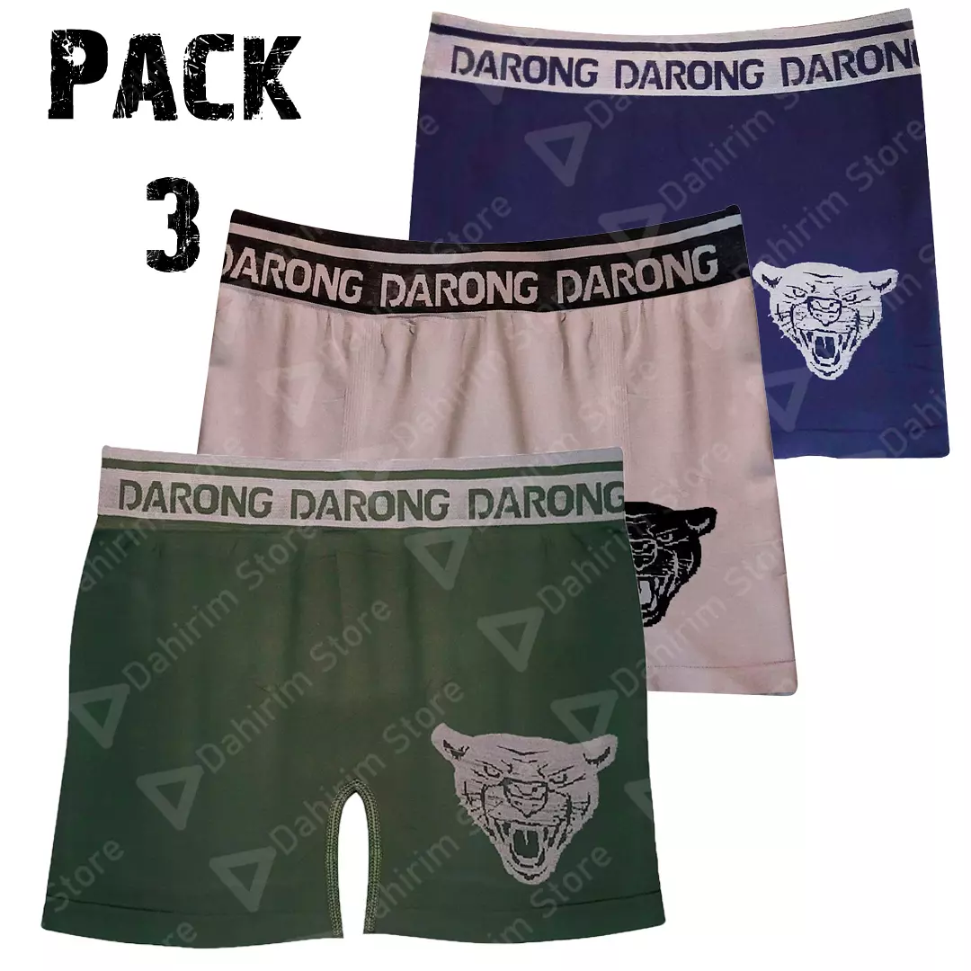 3 Boxer Para Hombre Largos de Licra Grande BF10BY11G3P Pack 3 3 Boxer Para Hombre Largos de Licra Grande BF10BY11G3P Pack 3