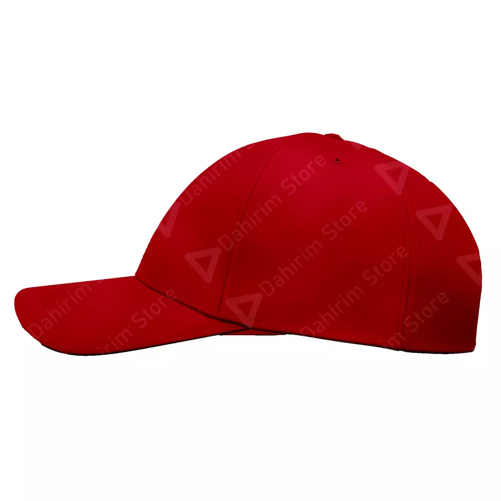 Costado Gorra Flexible Vino Lisa de Acrílico Deportiva