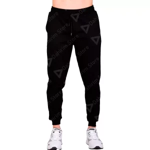 Pants Skinny XL Deportivo Para Hombre Negro FU409 Frente