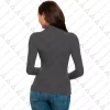 Blusa Termica Mujer, Gris, Manga Larga, Unitalla, Cuello Alto, Playera, Casual, Basica, Camiseta, Uso Diario