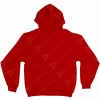 Sudadera Hoodie Con Cierre HDJ191210 Dahirim Store Rojo Atras