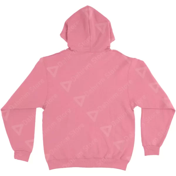 Sudadera Hoodie Con Cierre HDJ191210 Dahirim Store Rosa Atras