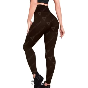 Leggings Cintura Alta Mujer 1 Unitalla Cafe, Estirable, Deportivo, Entrenamiento, Gimnasio, Atletismo, Uso Diario, Yoga