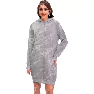 Maxi Sudadera Hoodie HDV1912 Dahirim Store Gris Jaspeado Claro Modelo