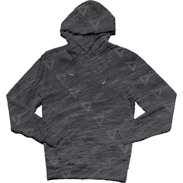 Maxi Sudadera Hoodie HDV1912 Dahirim Store Gris Jaspeado Fuerte Frente