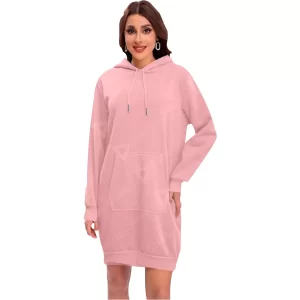 Maxi Sudadera Hoodie HDV1912 Dahirim Store Rosa Modelo